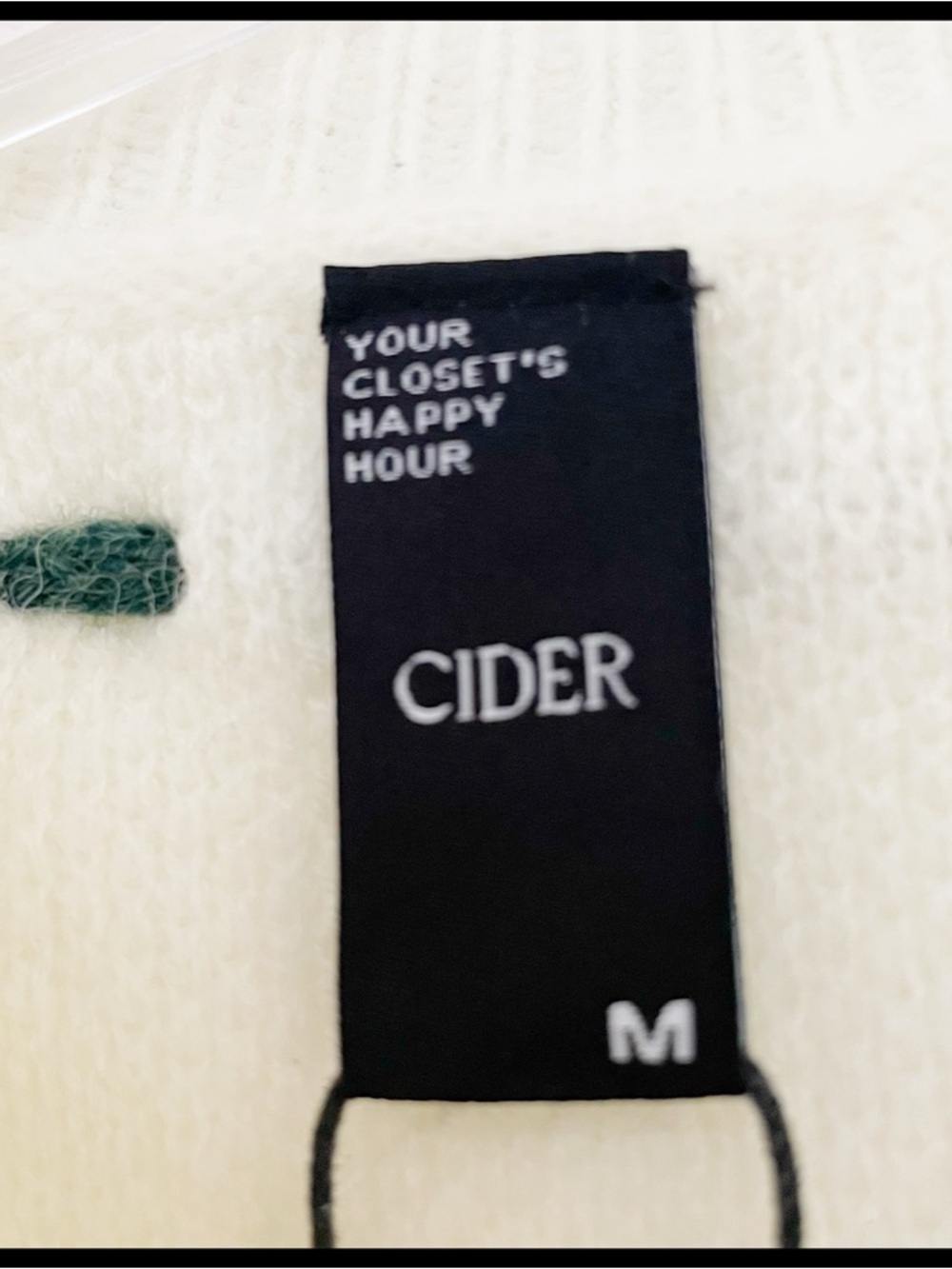 {Cider} Pocket Full O’Posies Flower Cardigan Sweater - Picture 4 of 7